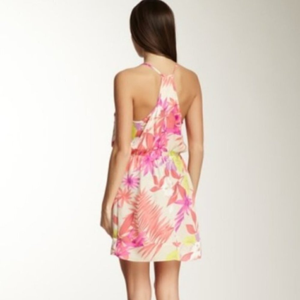 NEW Alice & Trixie Bridgette Silk Floral Racerback Dress - Picture 5 of 14
